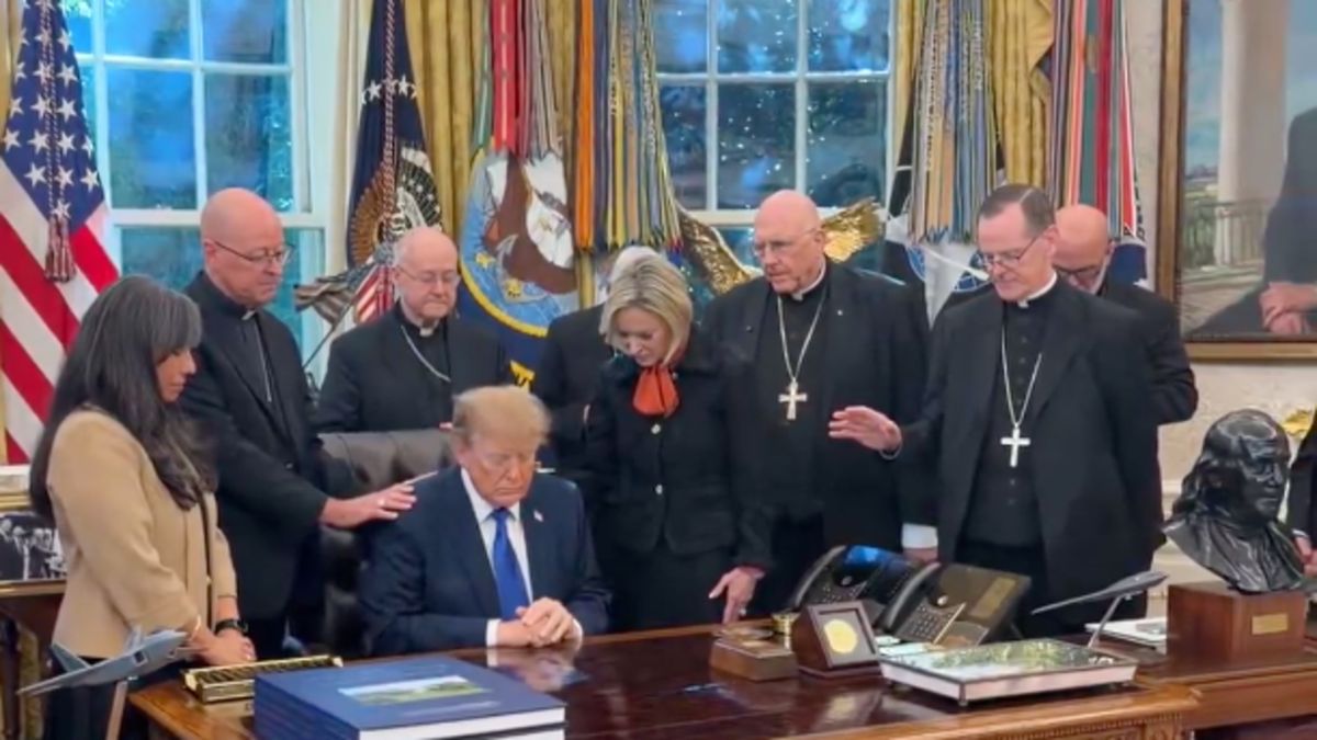 Obispos aclaran que reunión y oración con Trump en la Casa Blanca no constituyeron un respaldo político