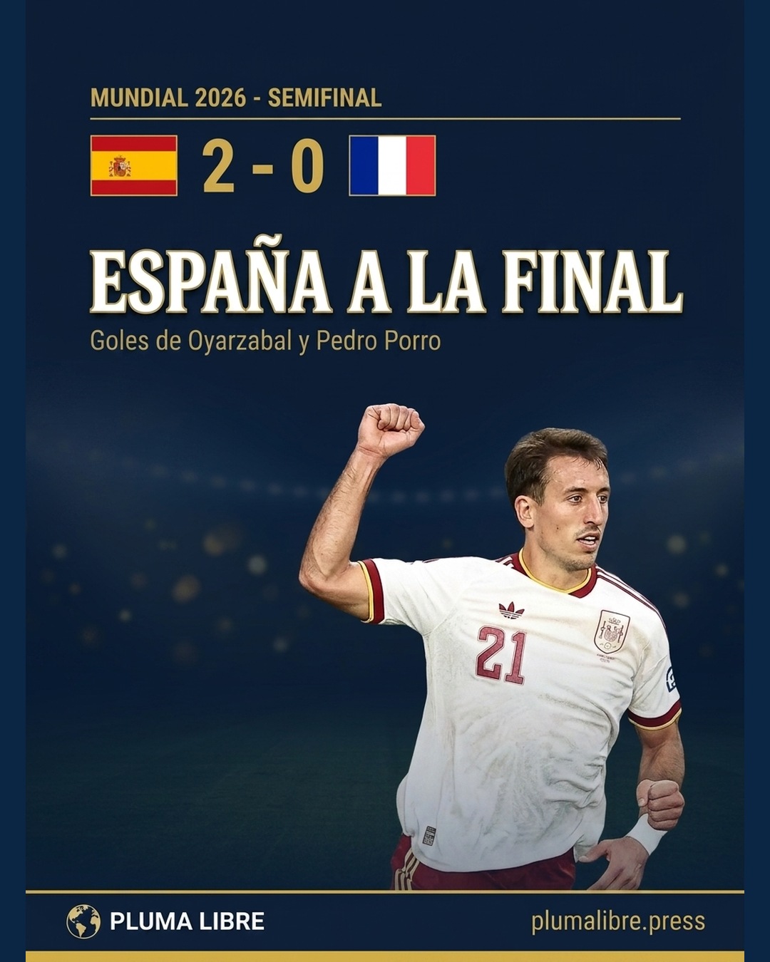 España es finalista del Mundial 2026