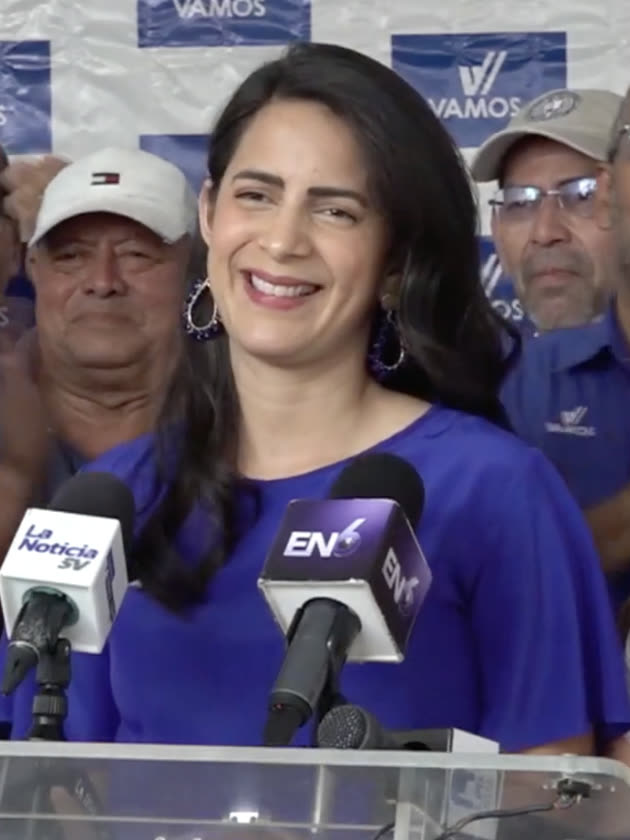 Claudia Ortiz, diputada del partido Vamos