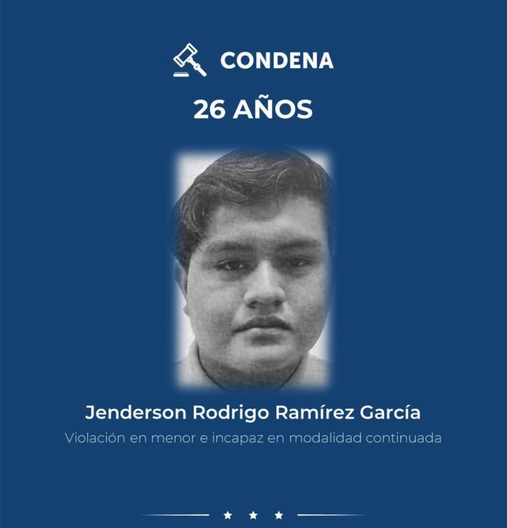Condenan a 26 años de cárcel a hombre que abusó de una menor en Sonsonate Centro