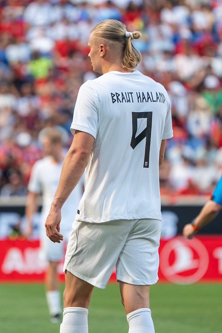 Erling Haaland con la selección de Noruega en el Mundial 2026