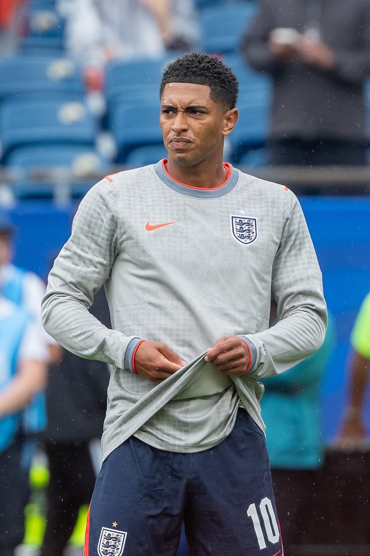 Jude Bellingham con la selección de Inglaterra en el Mundial 2026