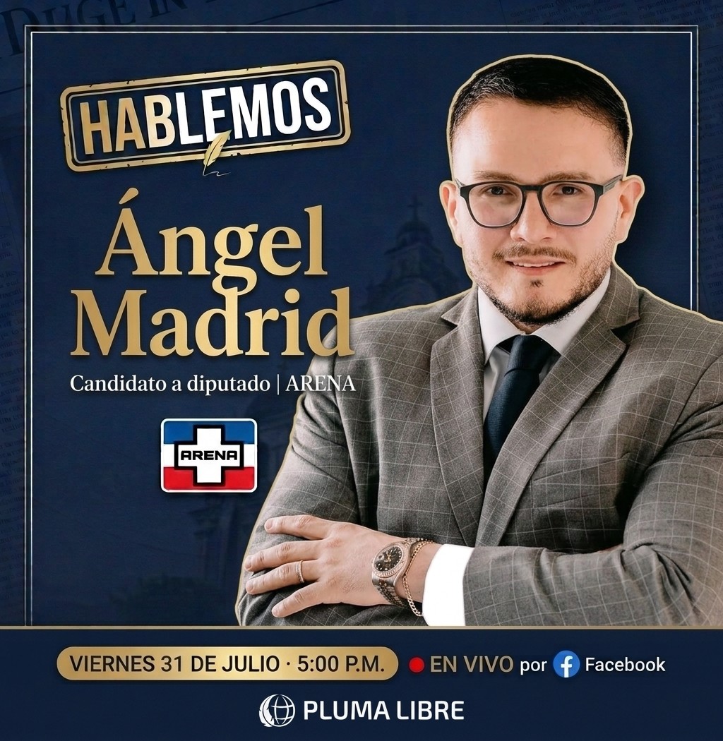 Ángel Madrid, candidato a diputado por Sonsonate de ARENA, invitado de HABLEMOS el viernes 31 de julio