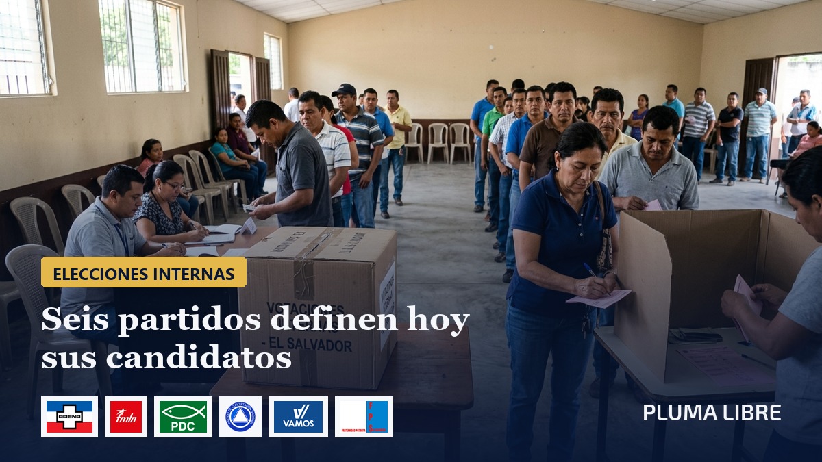 Elecciones internas de los partidos políticos salvadoreños, 26 de julio de 2026